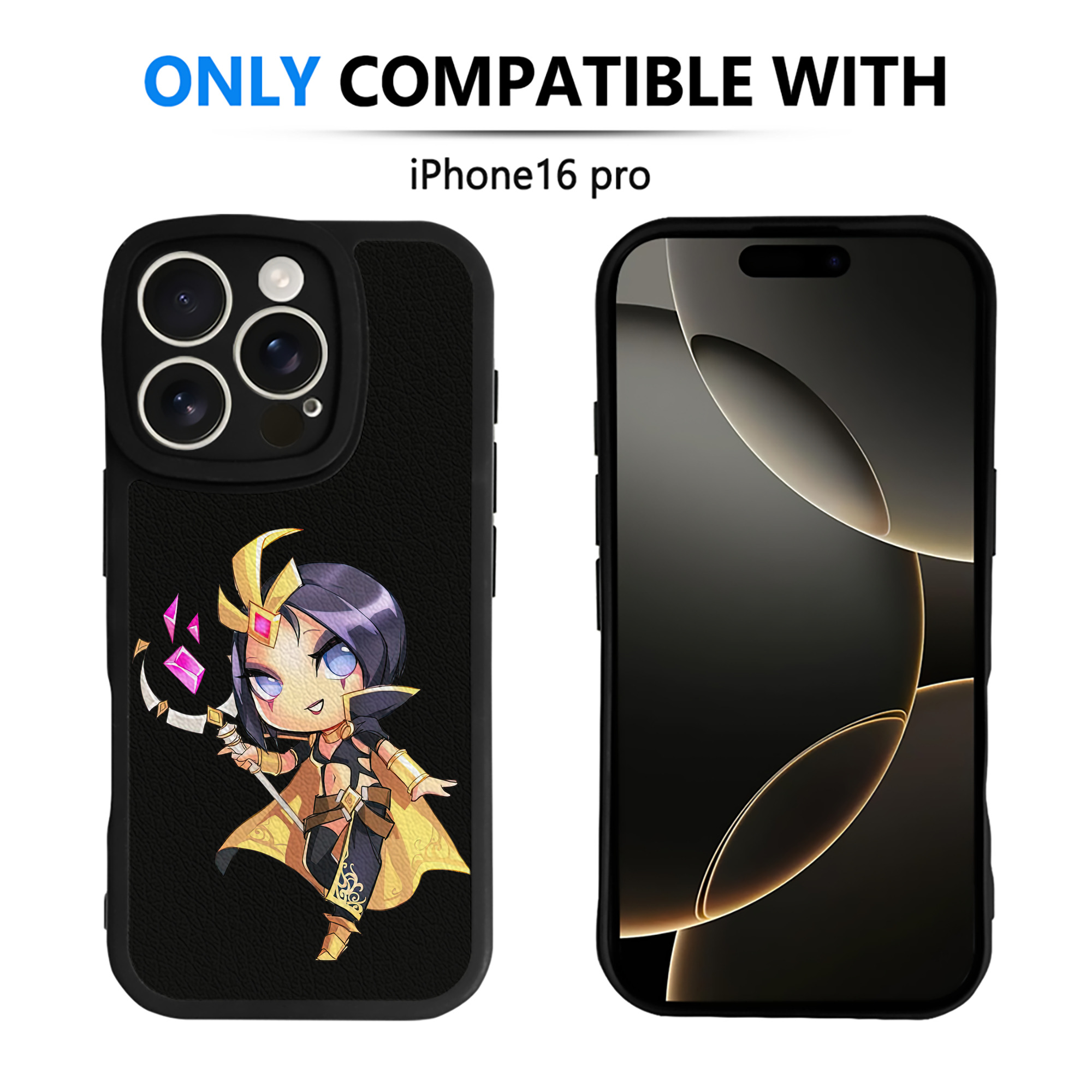 リーグ・オブ・レジェンド League of Legends LOL 【iPhone 16シリーズ対応】シリコンスマホケース（レザー調） 材質：シリコン
